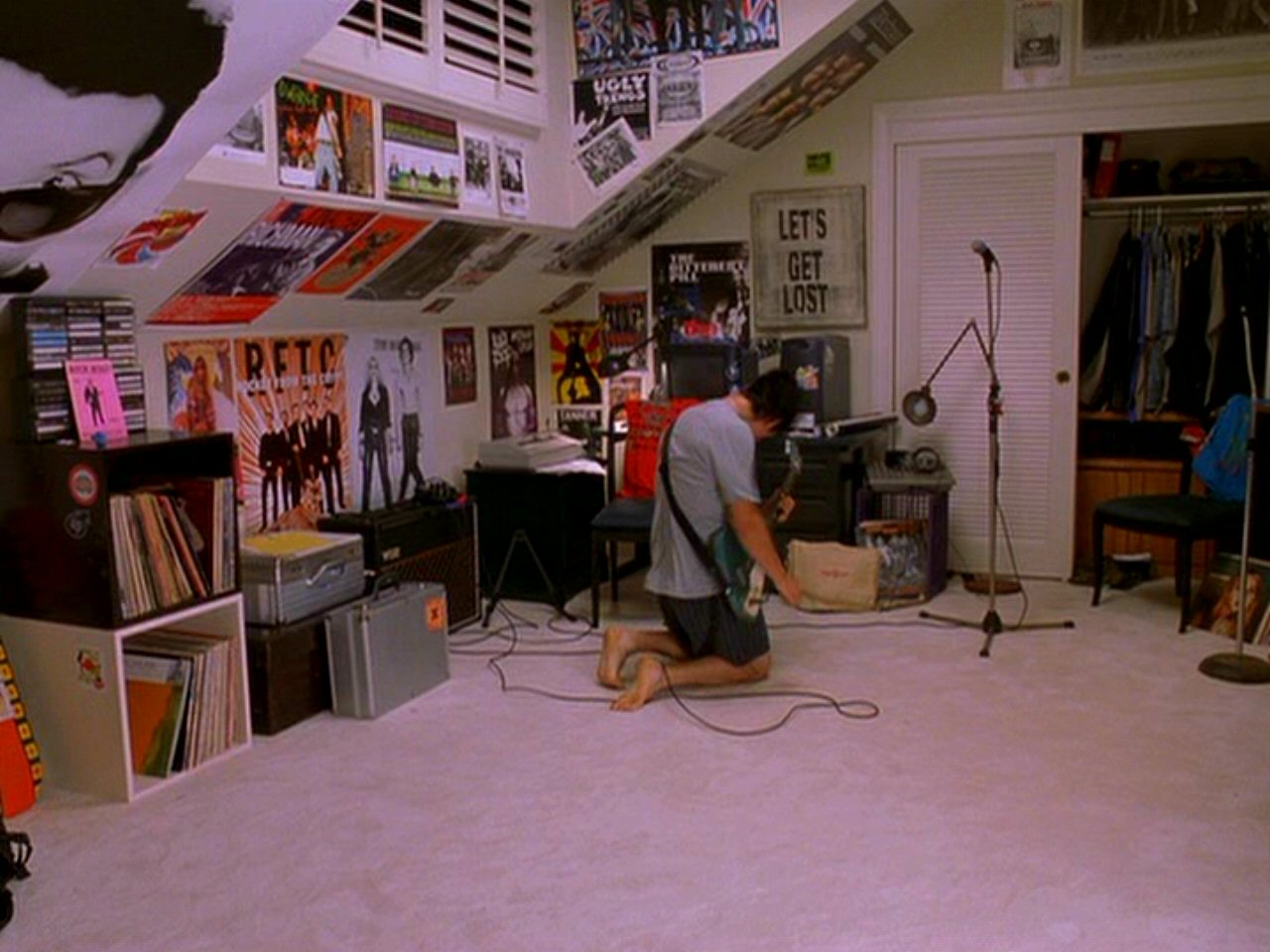 Комната американского подростка в стиле 80х