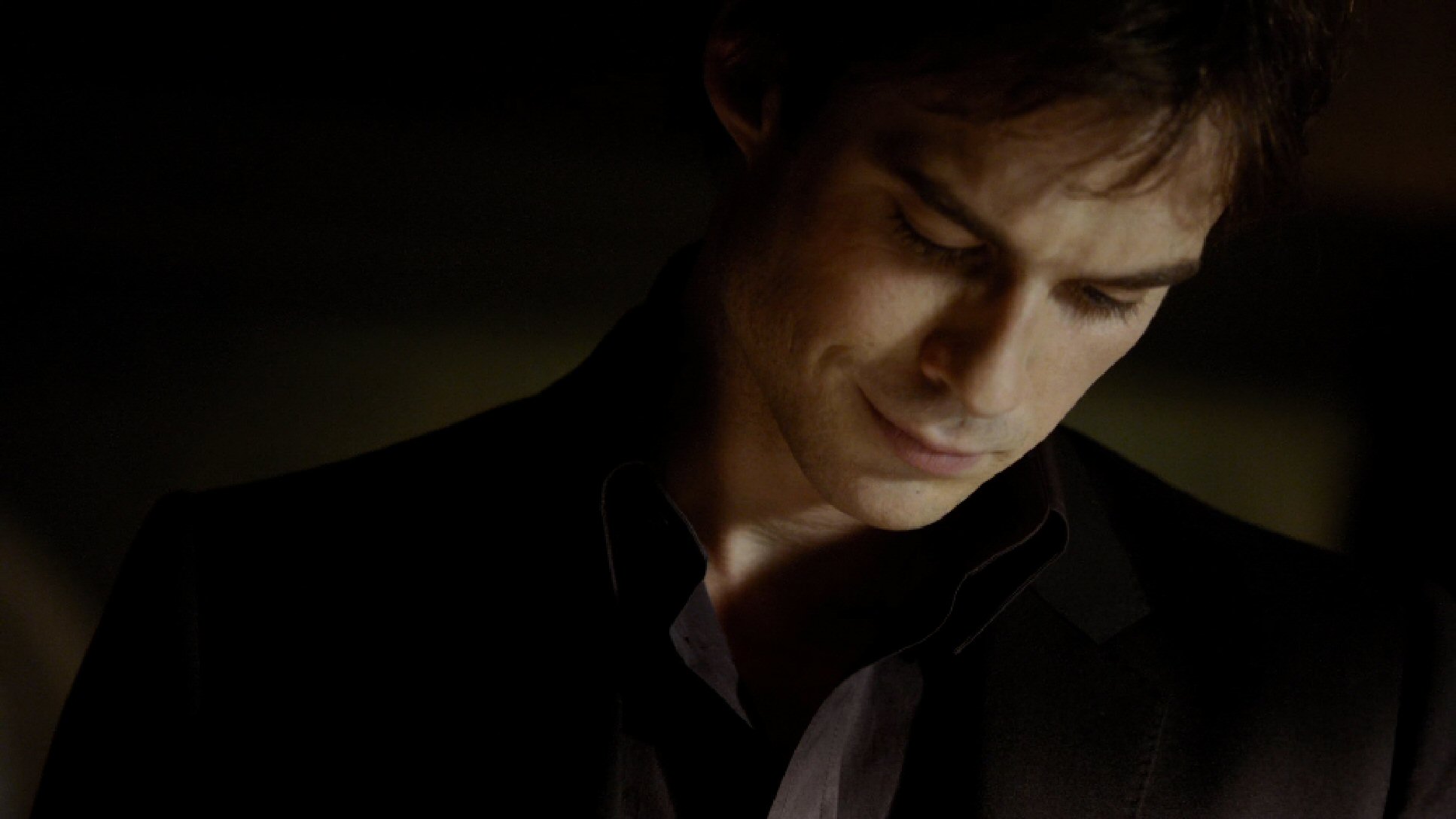 Flirty damon salvatore gif